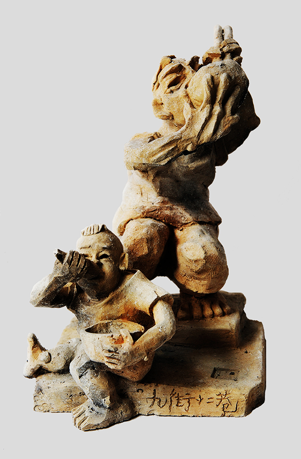 二00一年,陈大满的泥塑作品出现在广东省首届民间艺术展上;二00四年