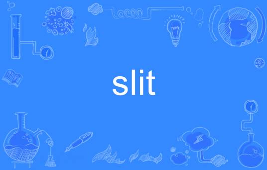 slit（英语单词）_百度百科