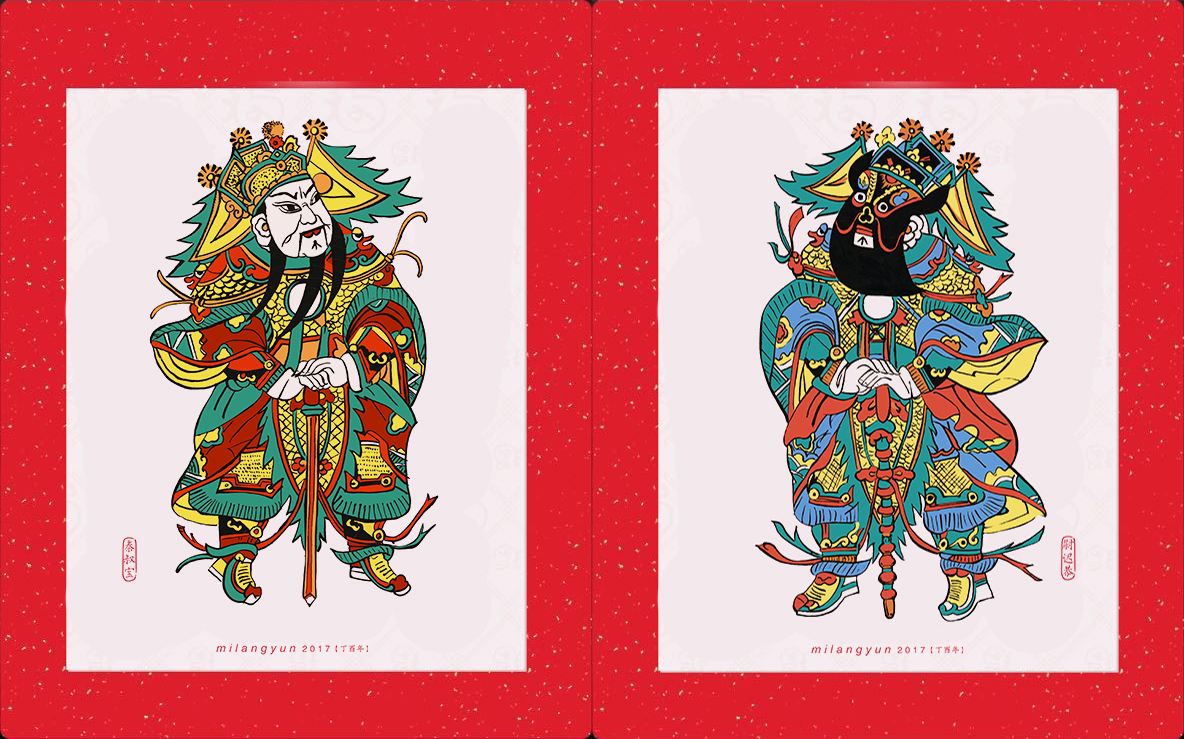 门神的冷历史：秦琼和尉迟恭为什么能升级成为门神？他们配吗？_百科TA说