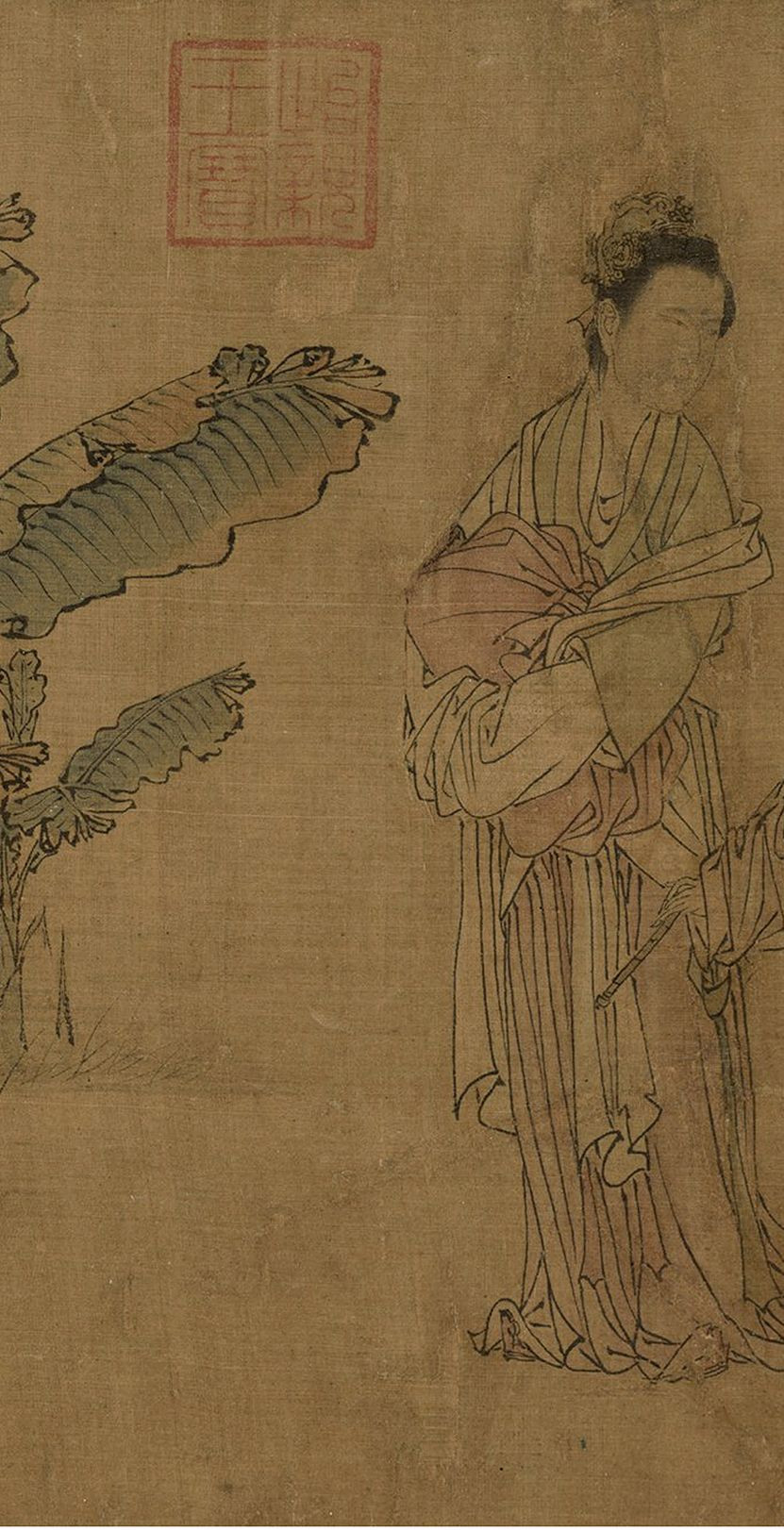  p>《消夏图》是元代画家刘贯道创作的一幅人物画,现藏于美国纳尔逊