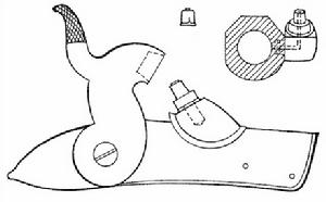 通常是在一个金属块上依圆周挖出数个枪膛,每个枪膛内可以装一发子弹