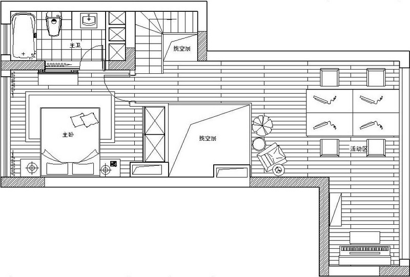  p>起居室(living room)顾名思义供居住者会客,娱乐,团聚等活动的空间