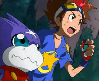 量大的人)是在tv动画及同名漫画《数码兽合体战争》中登场的虚拟角色