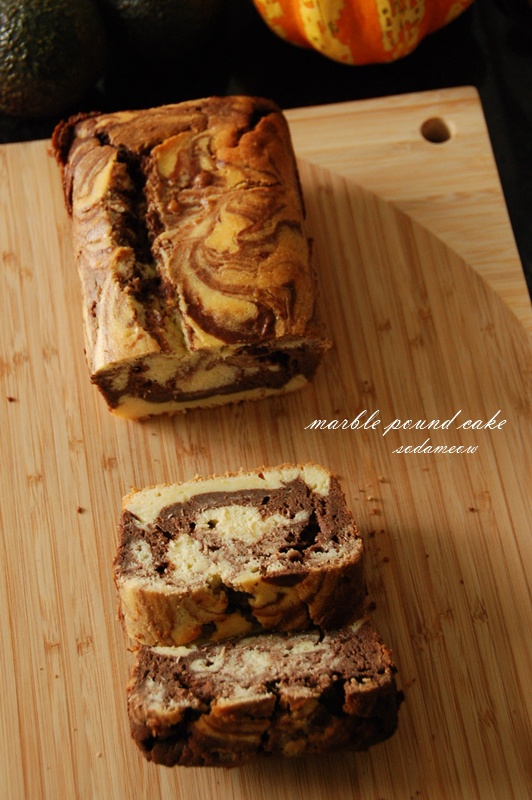 大理石纹磅蛋糕