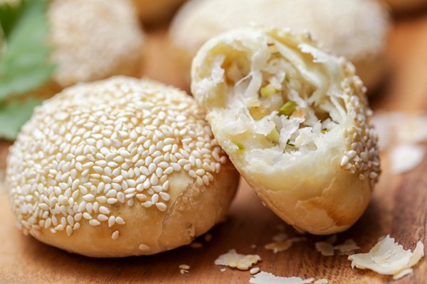 萝卜丝白皮酥饼