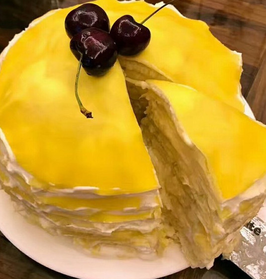 榴莲简易蛋糕