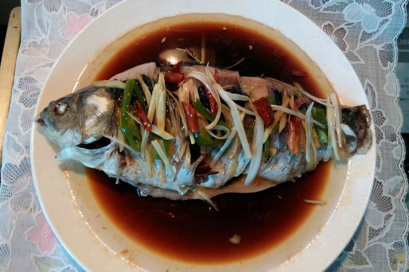 家常蒸鲫鱼