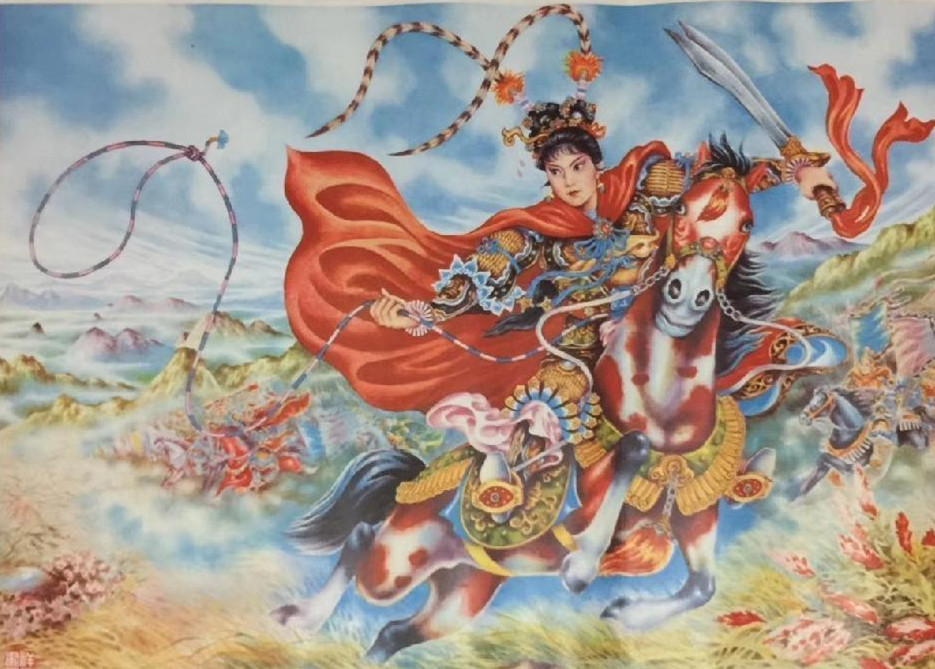  p>红绵套索,是古典小说《水浒传》里梁山女将扈三娘的兵器,上有二十