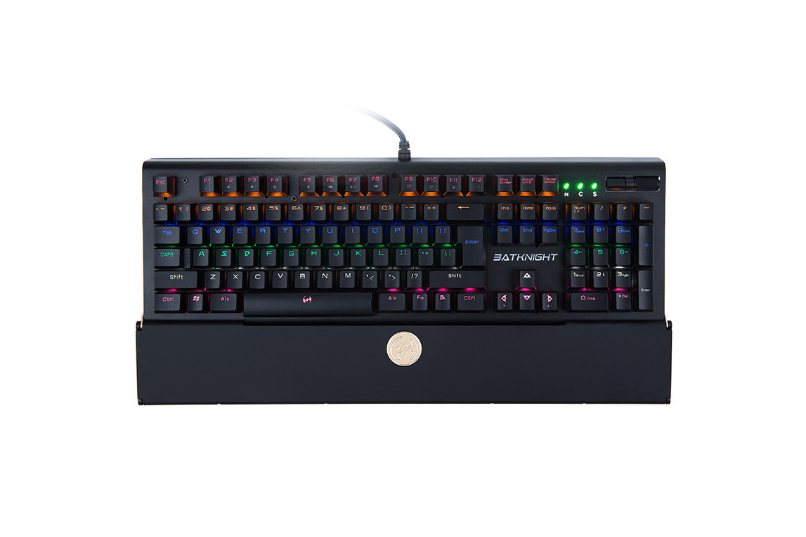 rk 幻影混光游戏机械键盘(黑轴)
