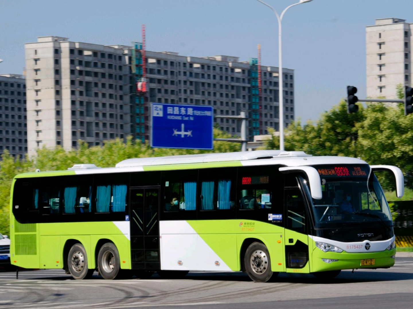 北京公交快880路