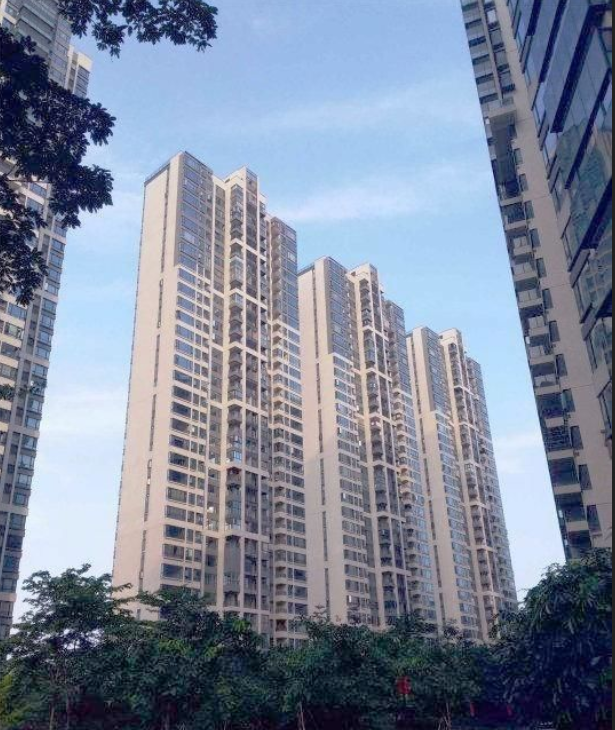 总占地面积480000,共计房屋1336户,小区物业公司为佛山市保利东湾物业