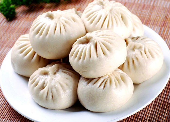 24张分解图打造完美主食——荷香干豆角小笼包