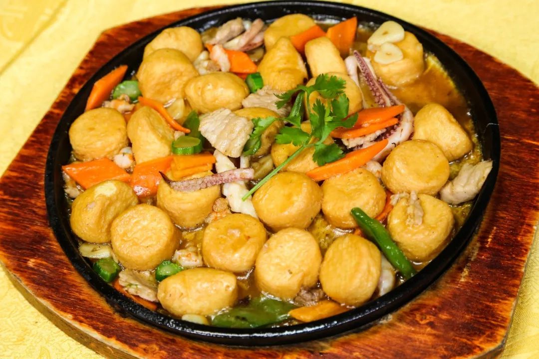 铁板海皇豆腐
