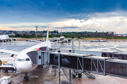  p>圣保罗瓜鲁柳斯机场(sao paulo guarulhos airport),位于巴西第一