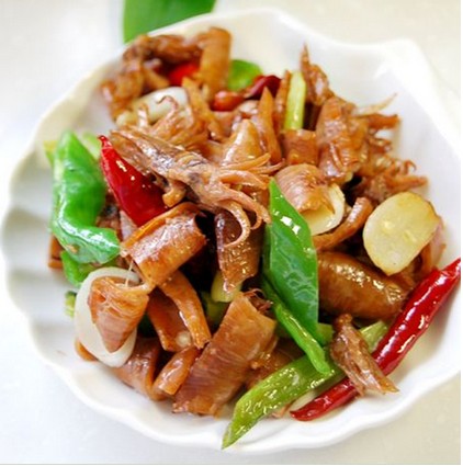 香爆青椒海兔干