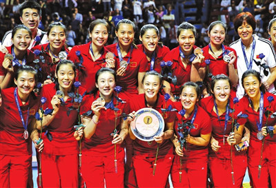 2014世锦赛女排夺得亚军