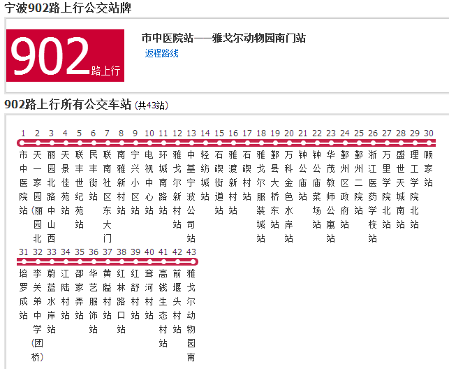  p>宁波公交903路是一条公交线路,起点站首末车时间为06:00-18:30