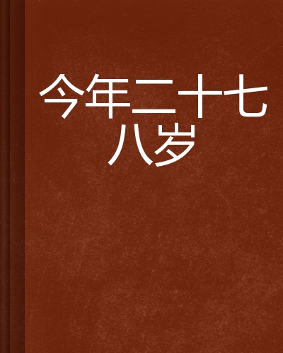 今年二十七八岁