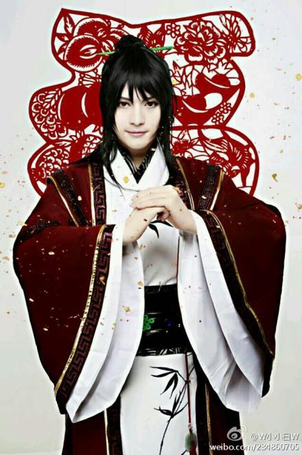  p>coser竿竿,出生于6月30日的coser,他的cos作品以可爱著称,本人可爱