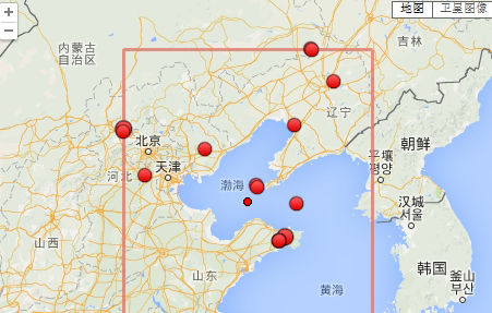 7级地震,震中位于:北纬38.10度,东经120.79度,震源深度9千米. /p>