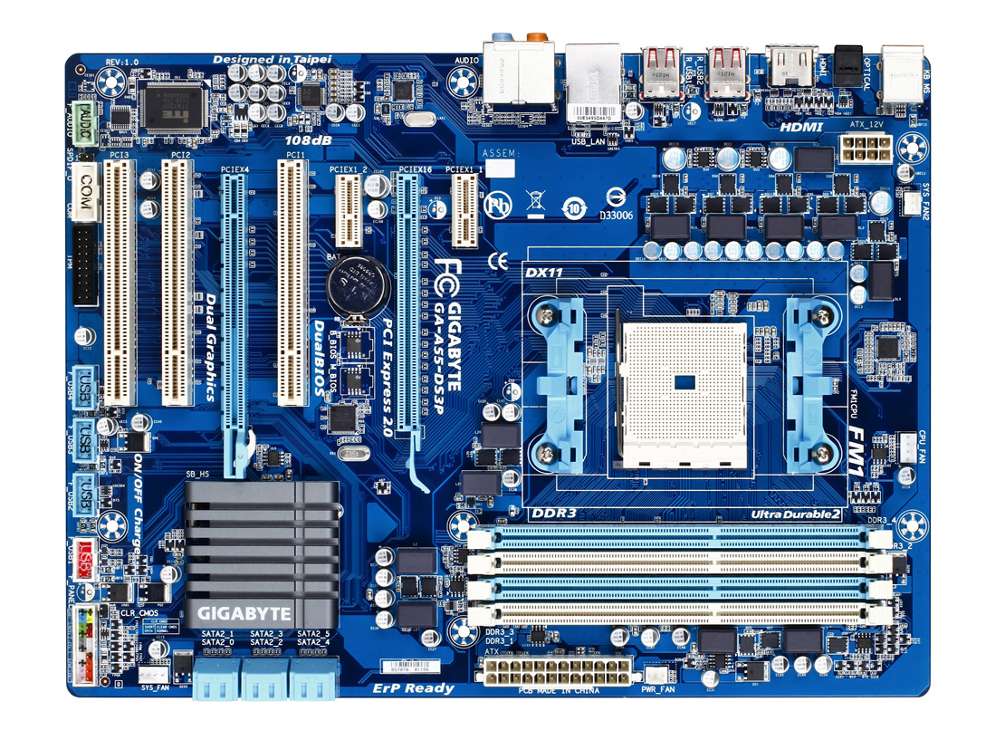 技嘉ga-a55-ds3p(rev.1.1)