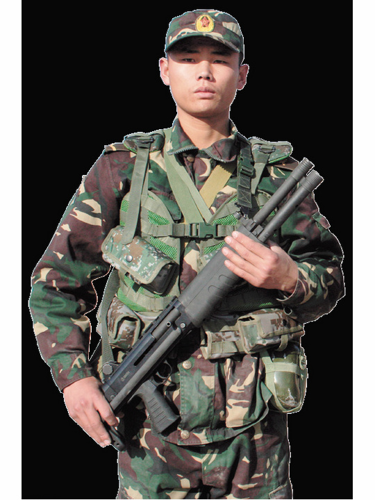 qbs09式军用霰弹枪