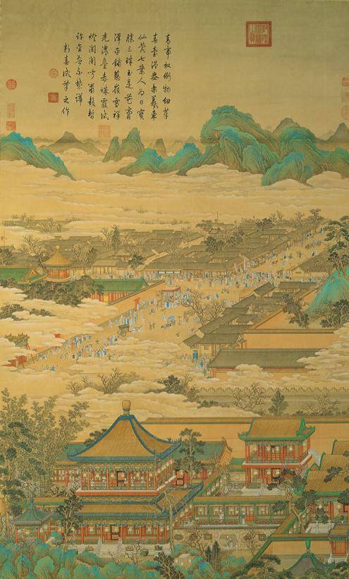 清丁观鹏画太簇始和轴_百度百科