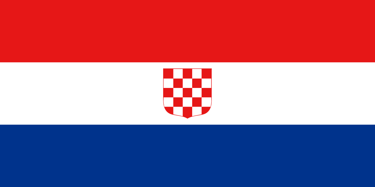 克罗地亚共和国国旗