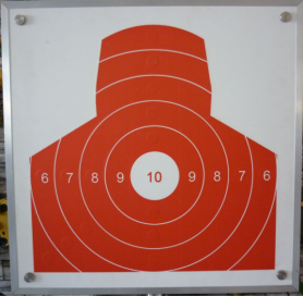  p>在射击比赛或军事射击训练中,射击成绩的统计依然使用人工报靶的