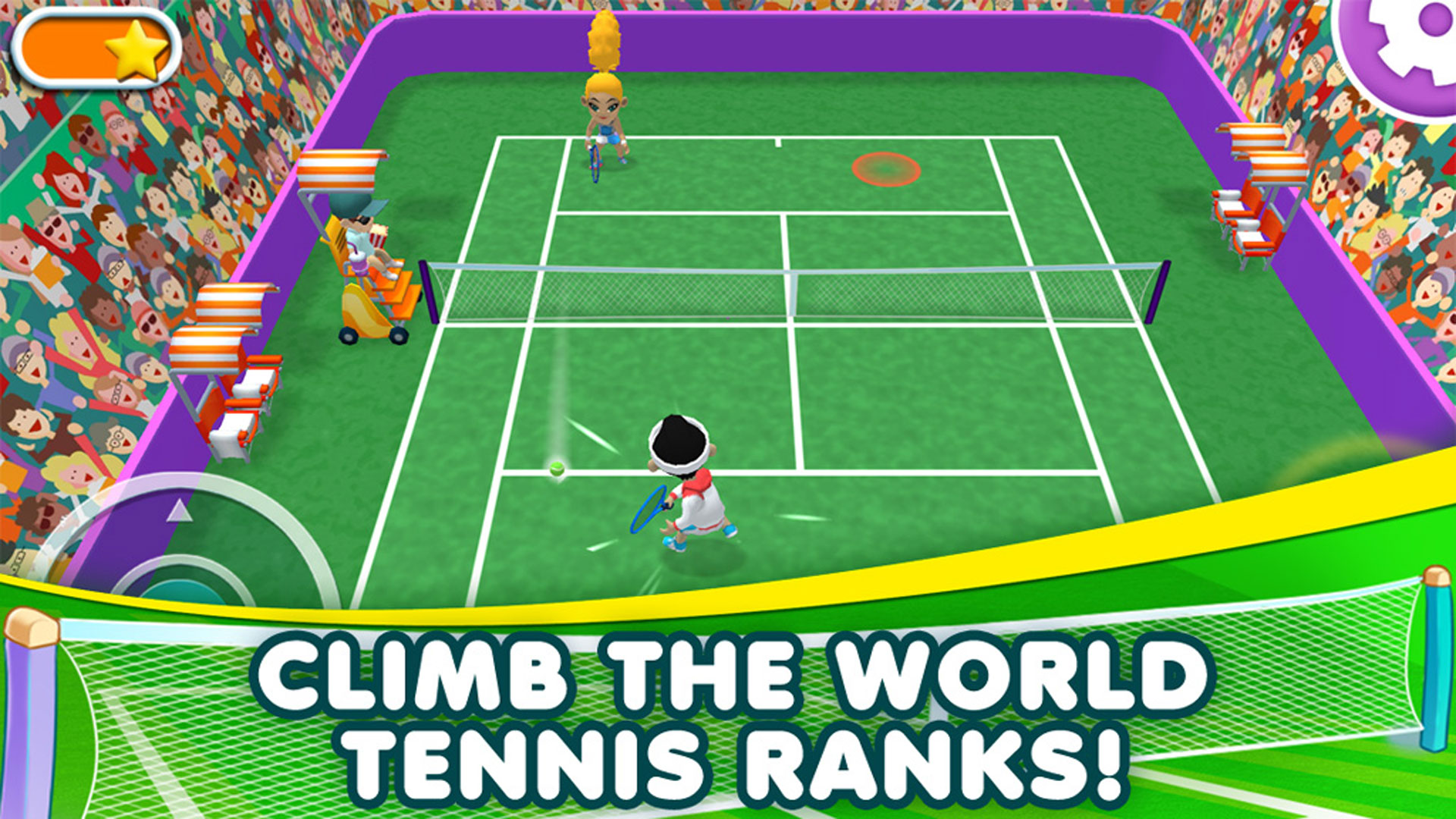 《家庭网球》是日本游戏制造商nacmo公司制作的一款体育类游戏