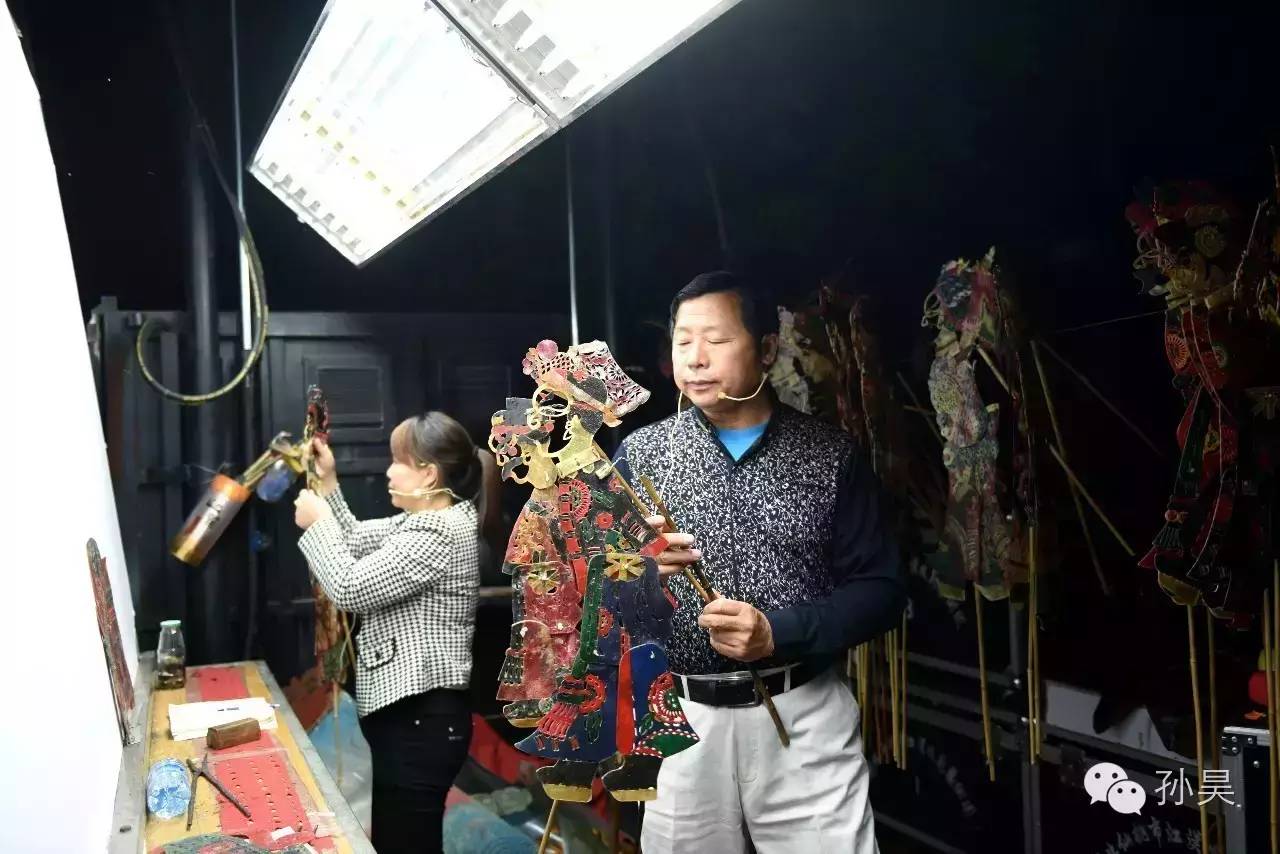 江汉平原皮影戏