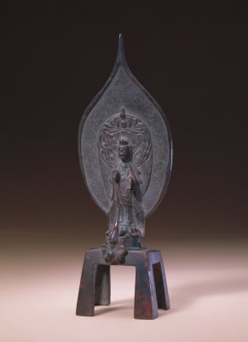 隋旃通造铜菩萨立像是<a target="