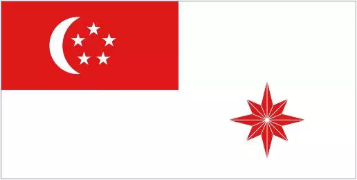 新加坡共和国国旗
