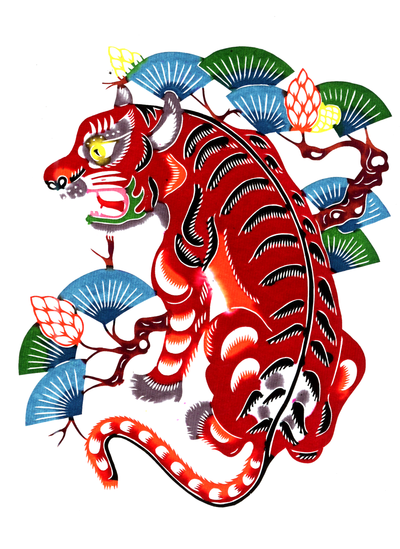 中线装彩色十二生肖