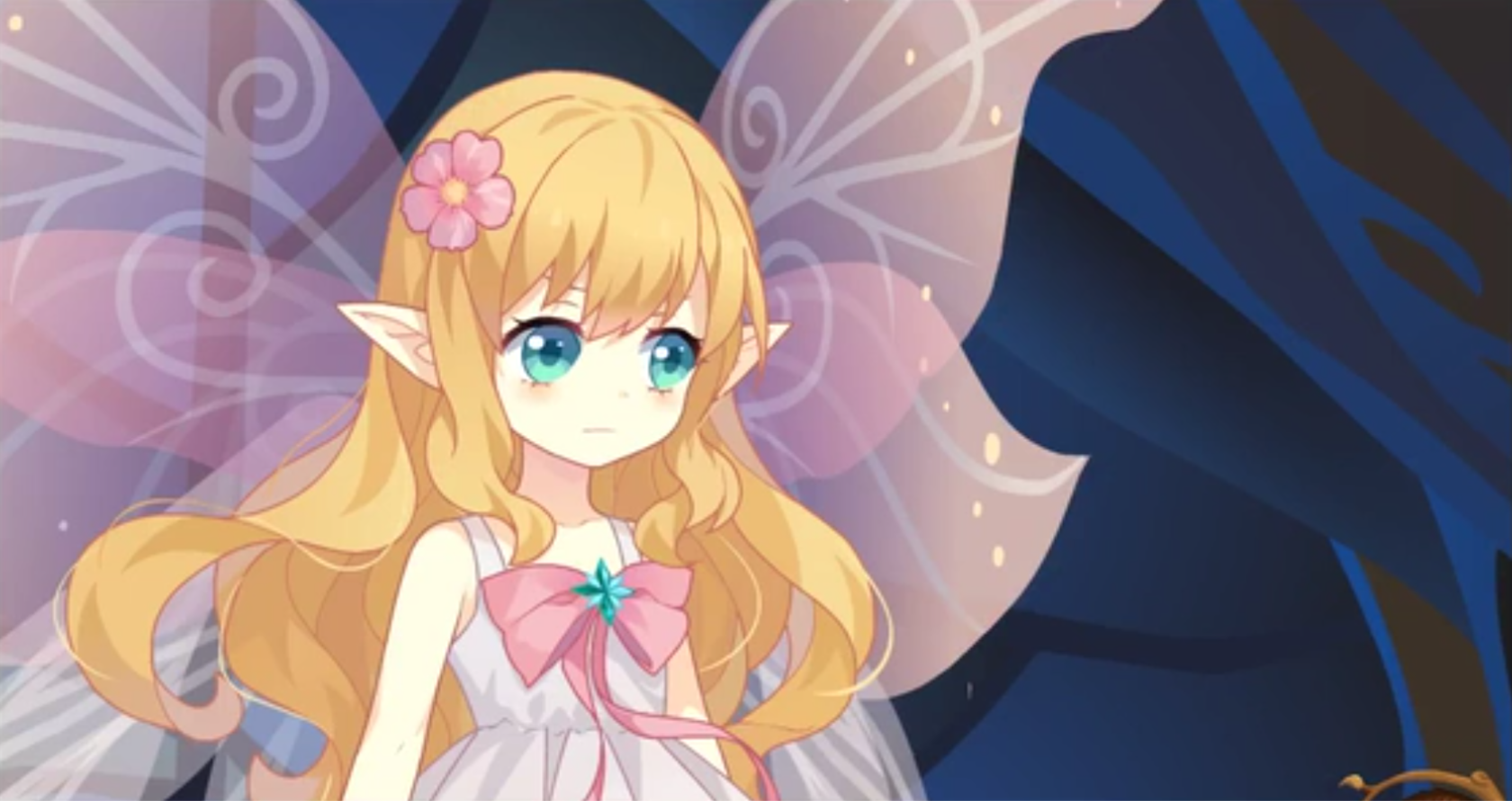 女,是网页游戏《 a target="_blank" href="/item/小花仙/69502" data