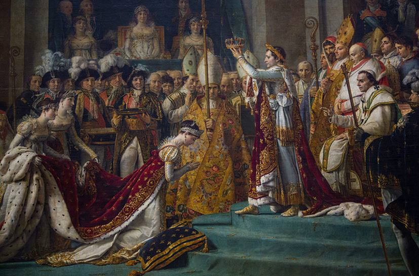 拿破仑一世与皇后加冕典礼