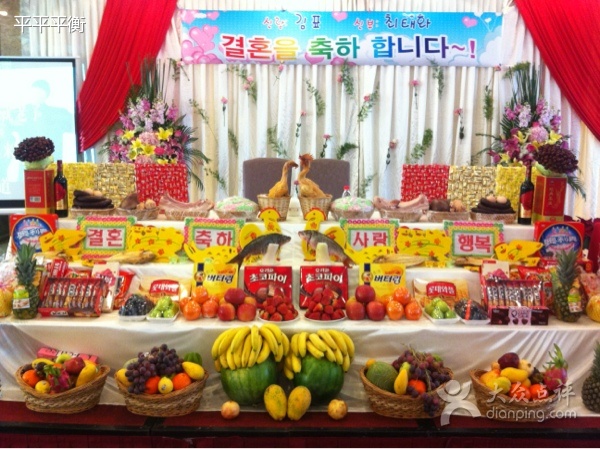  p>中国朝鲜族传统婚礼是中国朝鲜族先民在长期的历史发展中,与汉族及