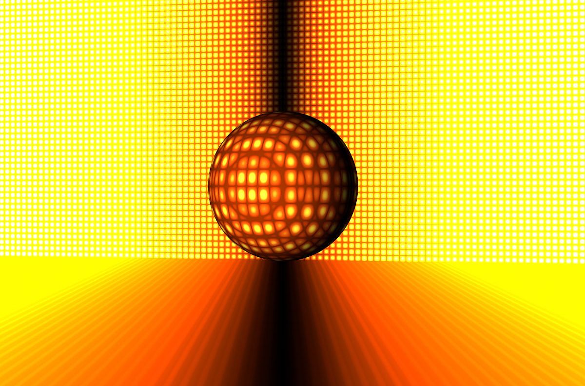  p>球面,是在三维几何空间内理想的对称体.