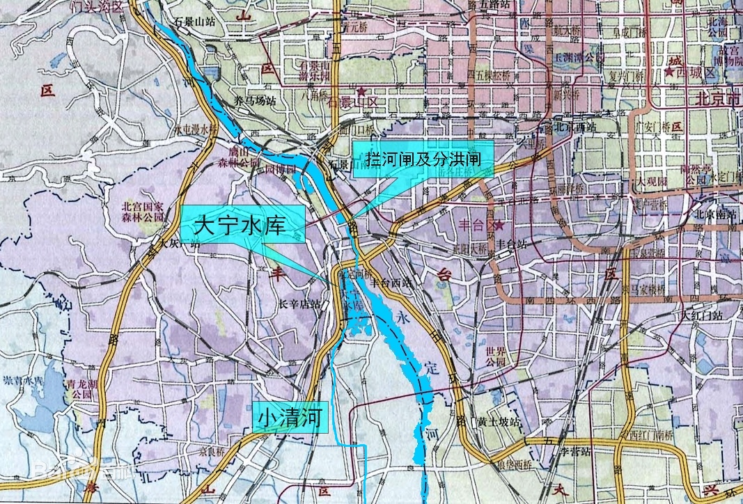 永定河卢沟桥分洪枢纽