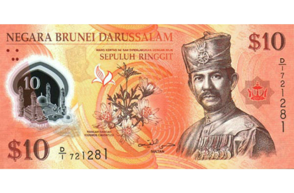  p>文莱林吉特由文莱政府发行,原为英国货币,与被并入 a href="#"