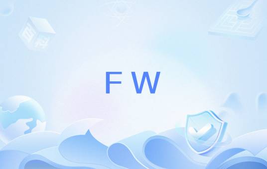 FW（其它含义）_百度百科