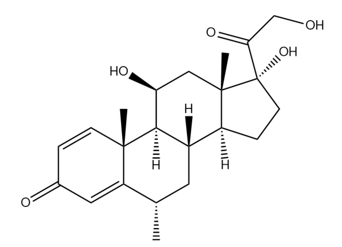 甲基去氢氢化可的松