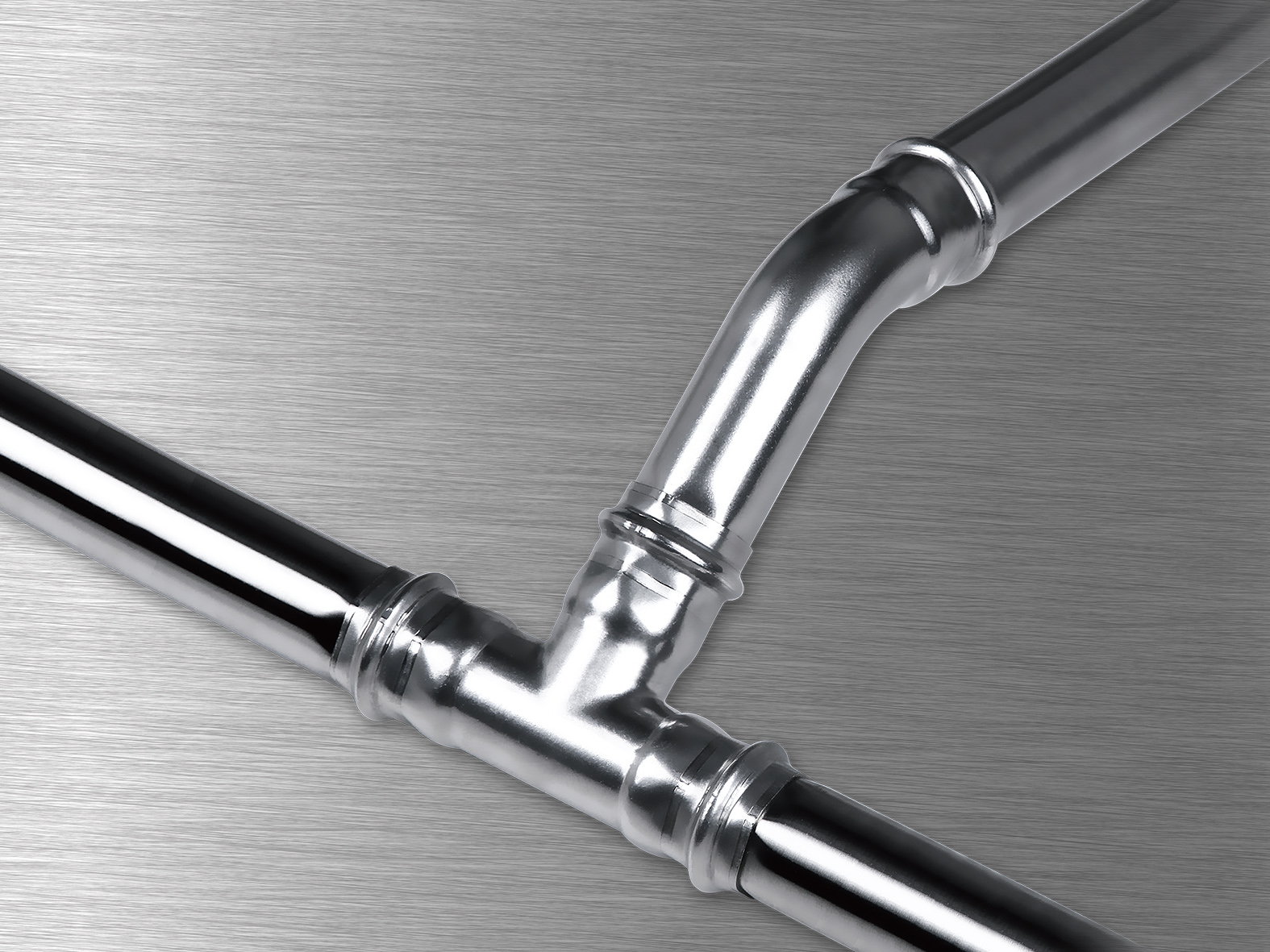 双卡压不锈钢薄壁管件