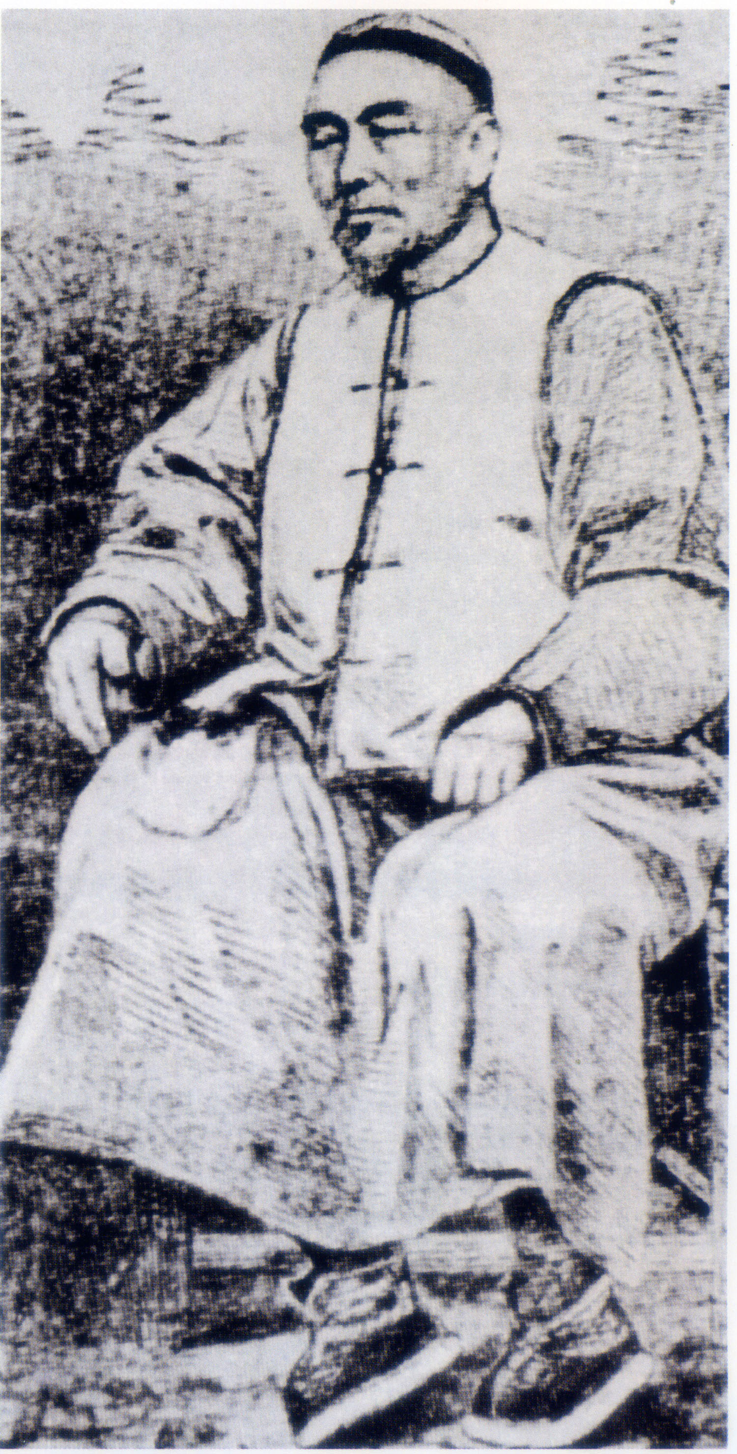  p>僧格林沁(传统蒙文:                                 ,鲍培转写