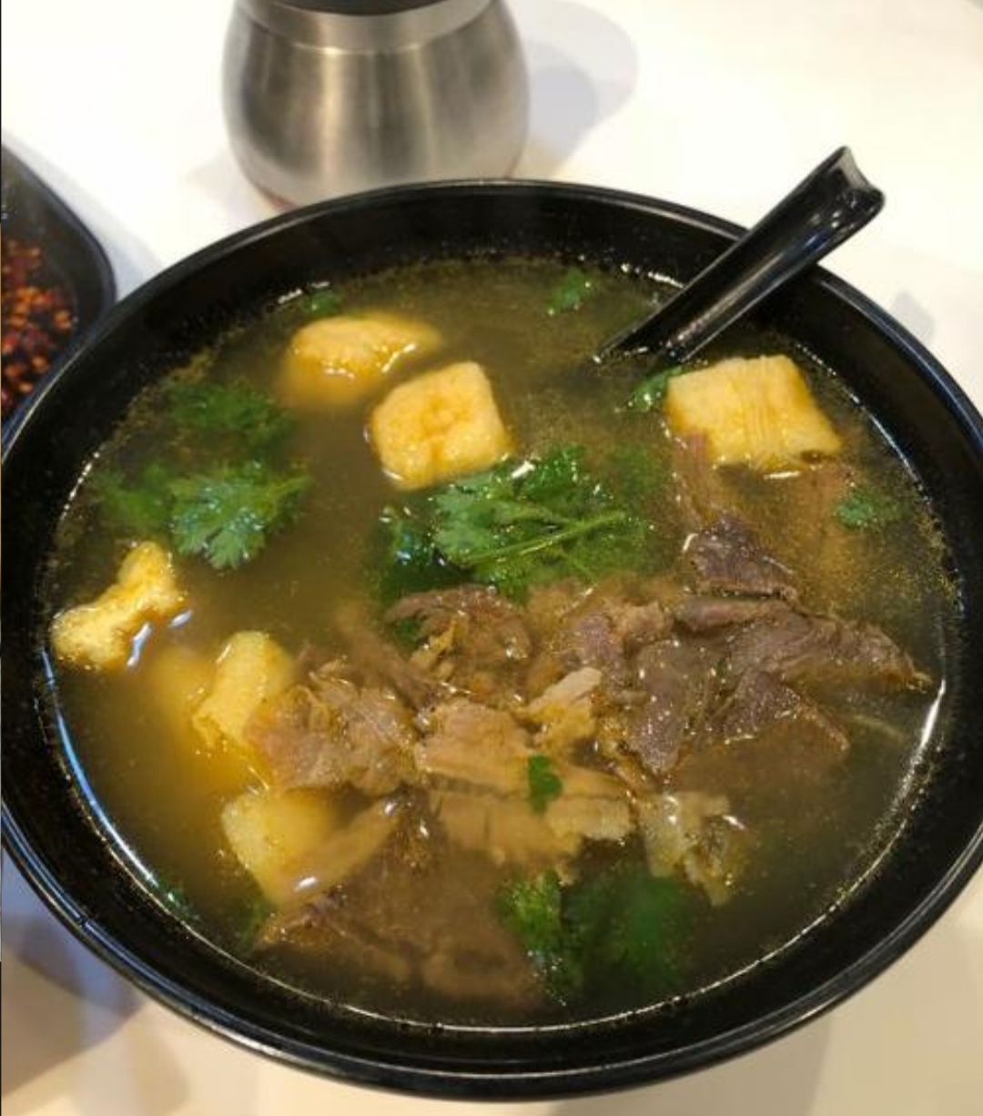 咖喱牛肉粉丝汤