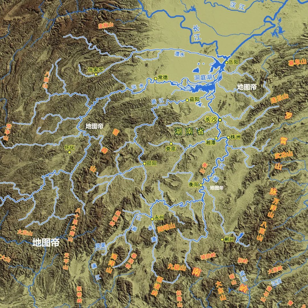湘江源头在哪里，流经哪些城市？_百科TA说