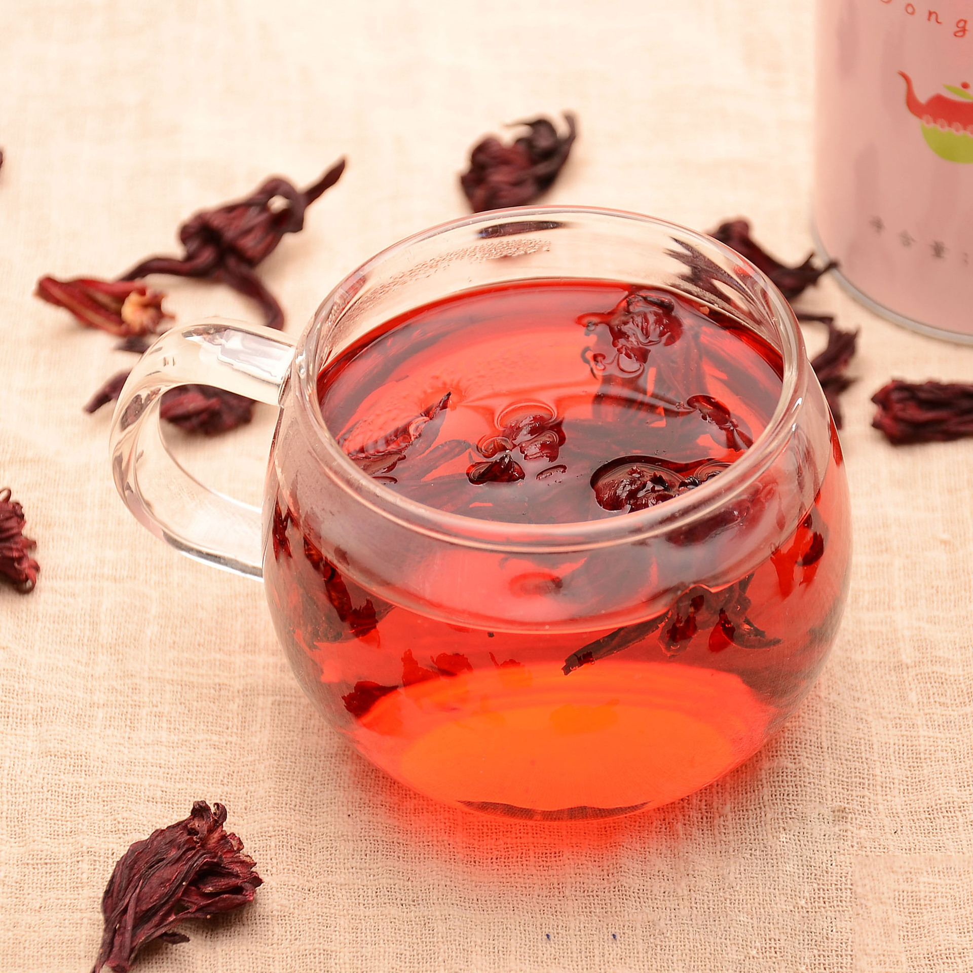 洛神花果茶