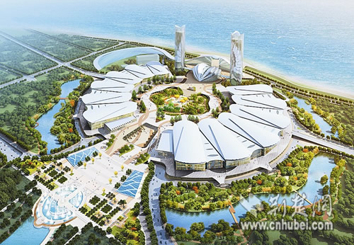  p>武汉国际博览中心是中部最大,全国第三的展览场馆,中心展览面积18