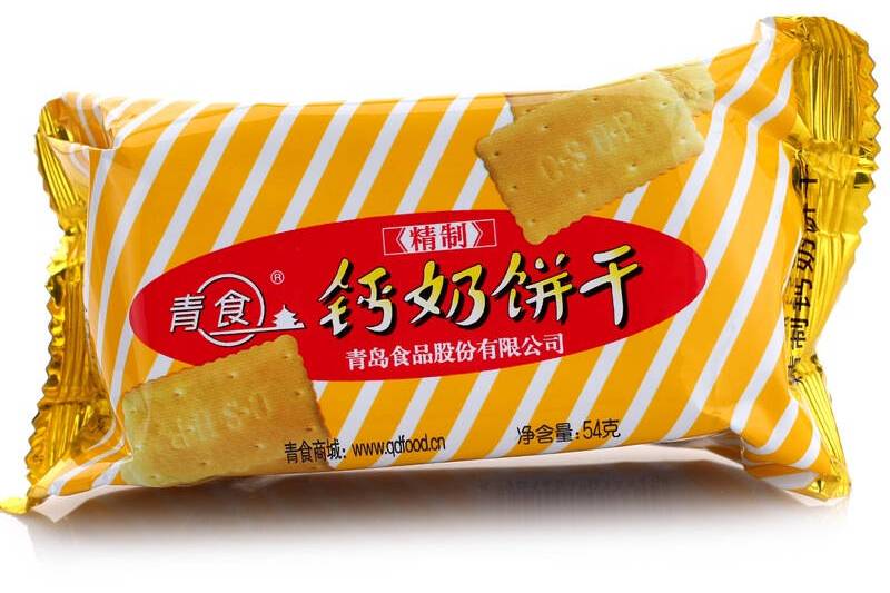 青食钙奶饼干