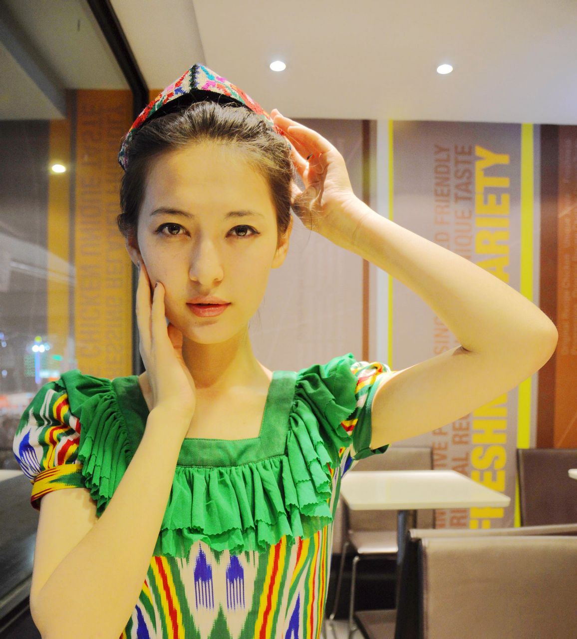 data-lemmaid"906636>新疆维吾尔自治区/a>人,中国内地女模特